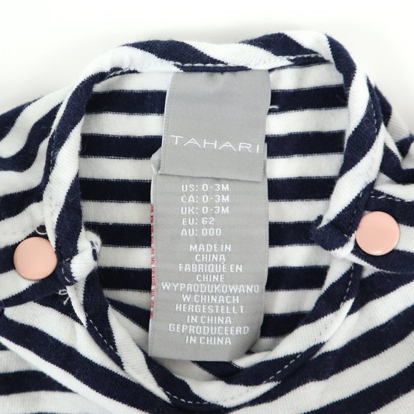 TAHARI tee, girl's size 0-3M - Picture 3 of 4